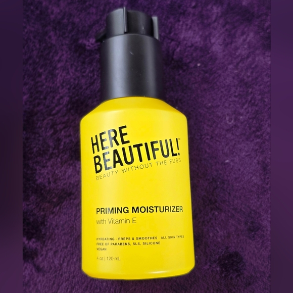 Here Beautiful! Priming Moisturizer & Exfoliating Facial Polish | Set of 2 - Picture 4 of 6